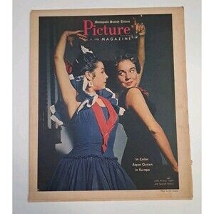 Picture Magazine Minneapolis Sunday Tribune 12/11/55 Judy Penney